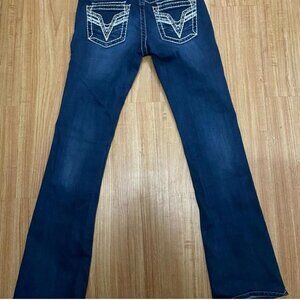 Vigoss Women's Blue and Navy Jeans